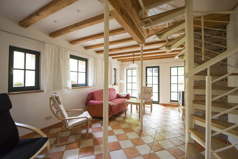 Wohn- und Essbereich Ferrienhaus Eva